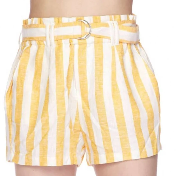 matching set Striped Linen Shorts Poshmark $10