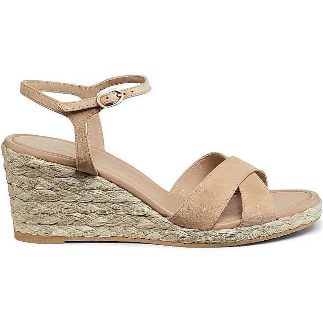 shoes Stuart Weitzman Women's Dayna Espadrille Wedge Sandal Saks Fifth Avenue $425