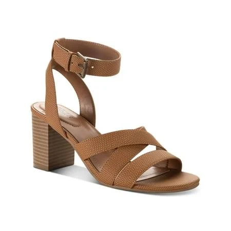 shoes Style & Co. Women's Sabinaa Round Toe Block Heel Dress Sandals Walmart - KeyEcomAR $16.81
