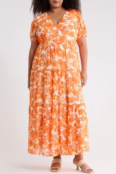dress Sugarlips Tangelo Floral Maxi Dress Nordstrom $90