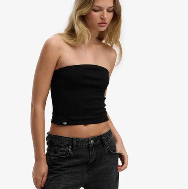 top Superdry Women's Athletic Essentials Jersey Bandeau Top Official Superdry US $24.95