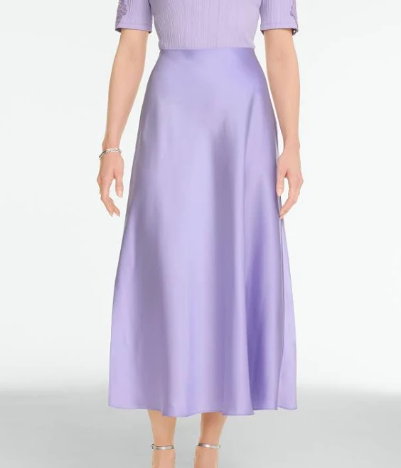 skirt Talbots Women's Satin Midi Skirt Talbots $139