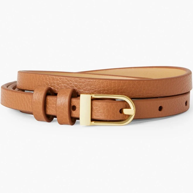 accessory Talbots Women's Slim Leather Belt Talbots $64.5