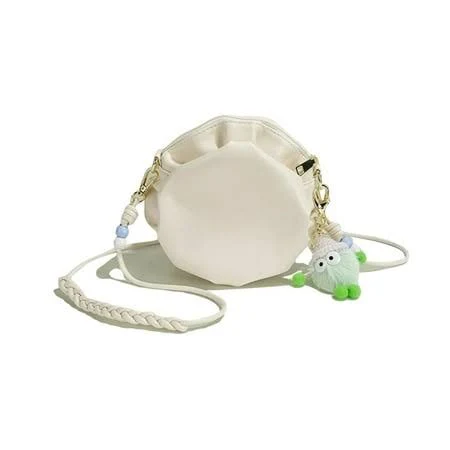 bag Tazag Women's Wrinkled Leather Round Mini Shoulder Crossbody Bag Walmart - Tonnylam $23.88