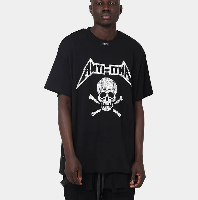 oversized outfit The Anti Order Men's Oversized Death Metal T-Shirt Culture Kings $29