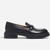 shoes The Bradley Lugsole Loafer in Leather Madewell $79.99