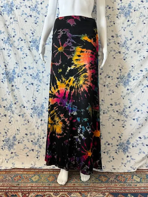 skirt Tie Dye Maxi Skirt, Long Hippie Skirt, Comfortable Summer Skirt, Strapless Dress & Skirt, Vibrant and Colorful Bohemian Skirt, Womans Skirt Etsy - Seller $59