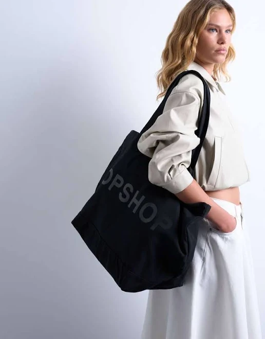 bag Topshop Canvas Tote Bag ASOS $17