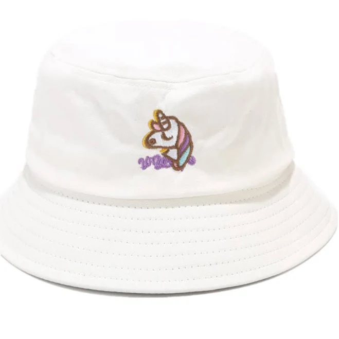accessory Unicorn Embroidery Bucket Hat ByerClub $9.99