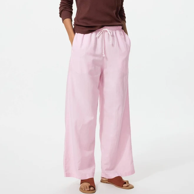 pants UNIQLO Women's Linen Blend Easy Pants uniqlo.com/us $39.9
