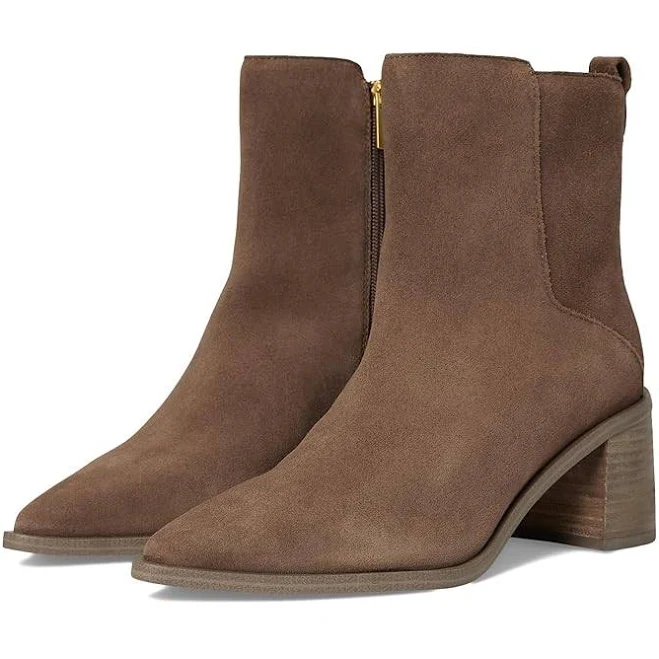shoes Vince Camuto Lorelai Block Heel Ankle Boots 6pm.com $118.3