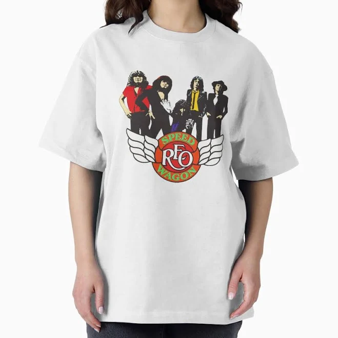 t-shirt Vintage Logo Oversized T-Shirt Redbubble $28.13