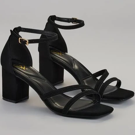 shoes Windsor Chic Step Strappy Block Heels Windsor $30.9