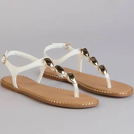 shoes Windsor Easy Elegance Stone Beaded Thong Sandals Windsor $21.9