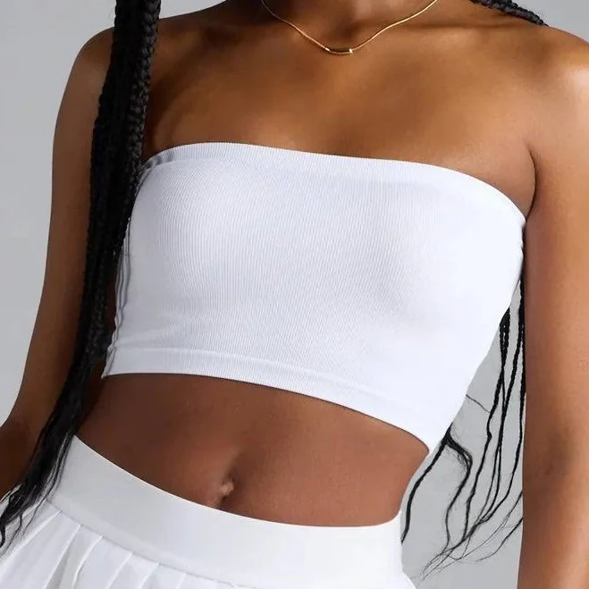 top Windsor Major Fave Ribbed Knit Bandeau Top Windsor $6.97