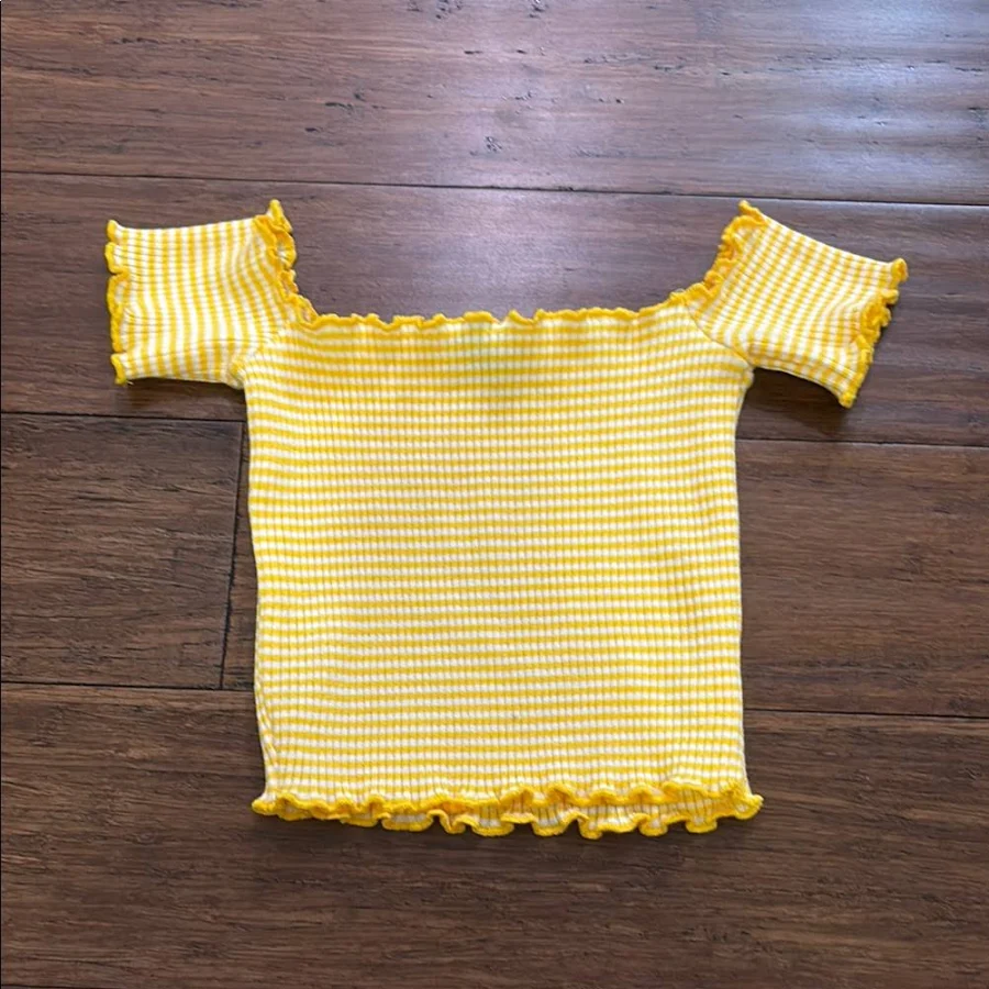 off-shoulder top Windsor Off-Shoulder Gingham Top Poshmark $12