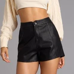 shorts Windsor Smooth Moves PU High-Rise Shorts Windsor $29.9