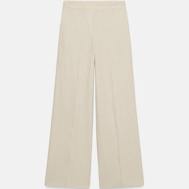 pants Woman Zara Straight Leg Linen Pants Zara USA $49.9
