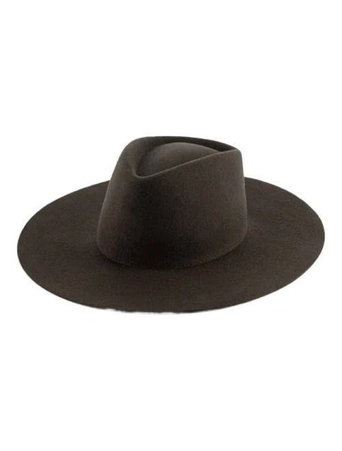 accessory Women Gigi Pip Dakota Wide Brim Felt Hat with Triangle Crown Nordstrom $129