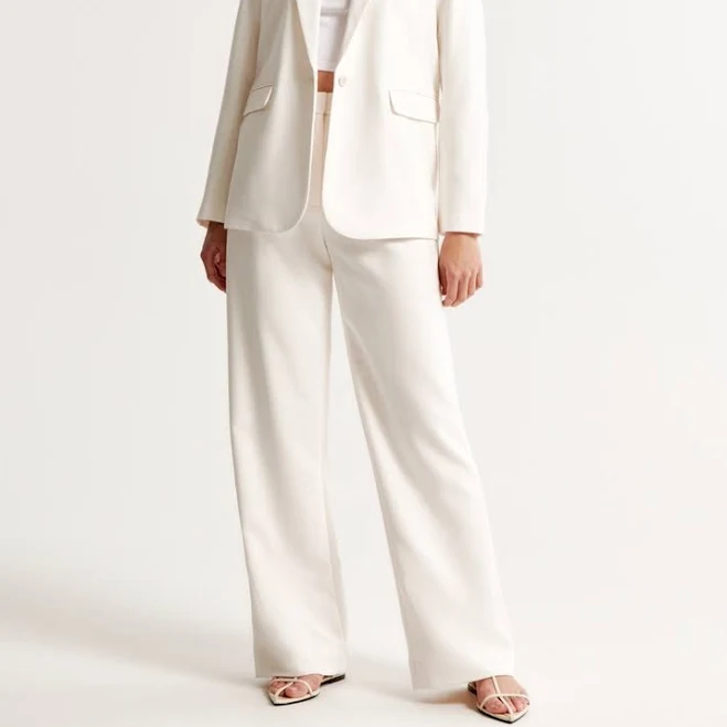 pants Women's Abercrombie & Fitch A&F Sloane Tailored Wide Leg Pant Abercrombie & Fitch $90