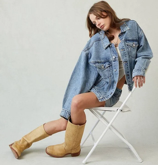 outerwear Women's Relaxed Trucker Jacket PacSun $79.95