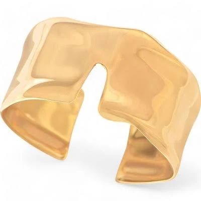 accessory Women's Sculptural Open Geometric Cuff Bracelet Target $18.6