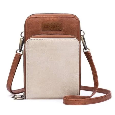 bag Women's Vegan Leather Crossbody Bag with Adjustable Strap Walmart - Guangzhou Baiqiang $29.49