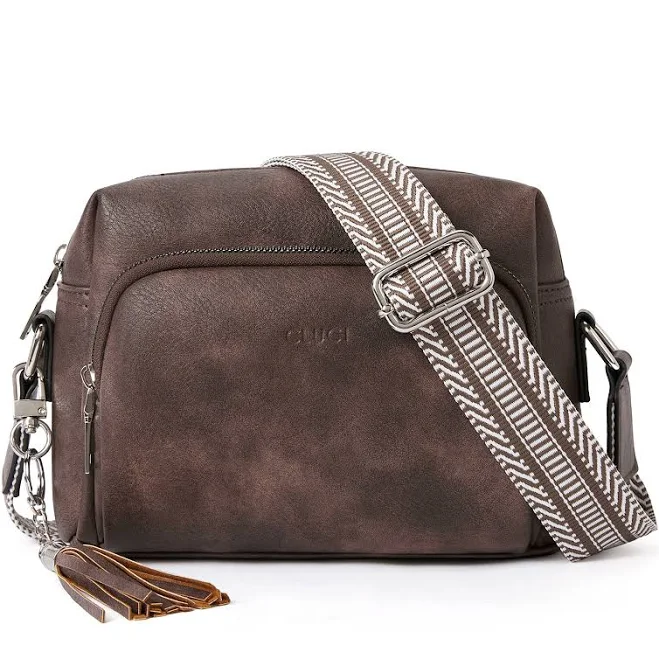 bag Women's Vegan Leather Crossbody Bag with Adjustable Wide Strap CluciOfficial $34.99