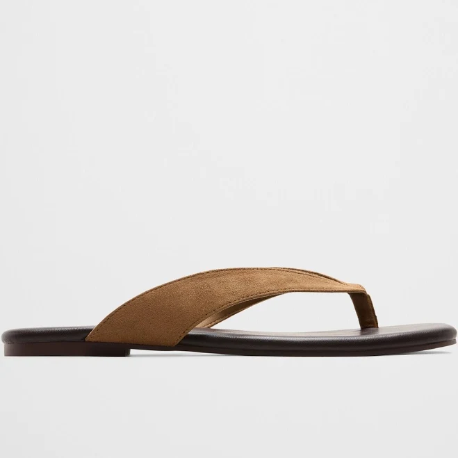 shoes Women's Vegan Leather Flip Flops Banana Republic Factory $40