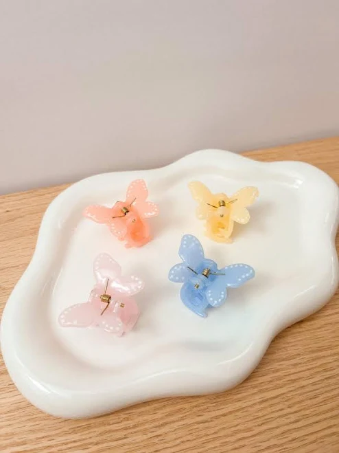 accessory Y2K Butterfly Mini Claw Clip Set Etsy - Seller $7.5