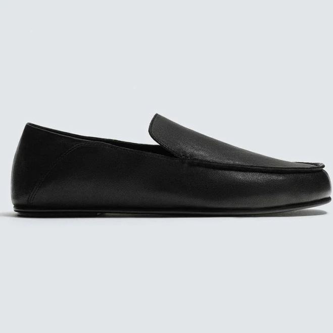 shoes Zara Men's Leather Loafers Zara USA $109