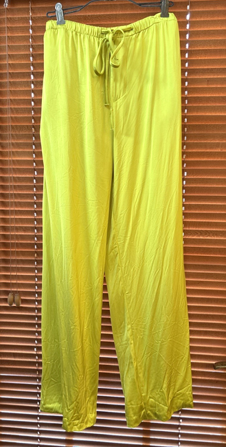 pants Zara Mustard Yellow High Waist Wide Leg Flowy Palazzo Pants & Blouse Elastic XS eBay $22.5