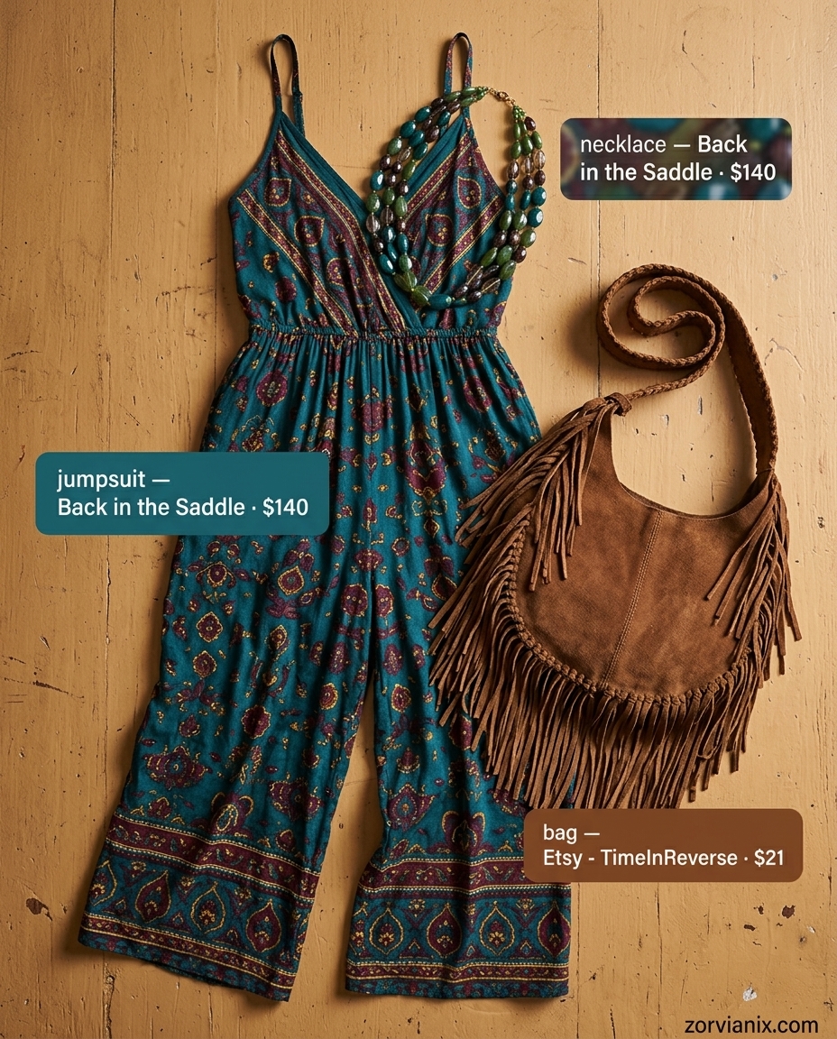 Beige linen jumpsuit with espadrilles, crossbody bag, and gold bangle. Summer jumpsuit outfits for women 2026.