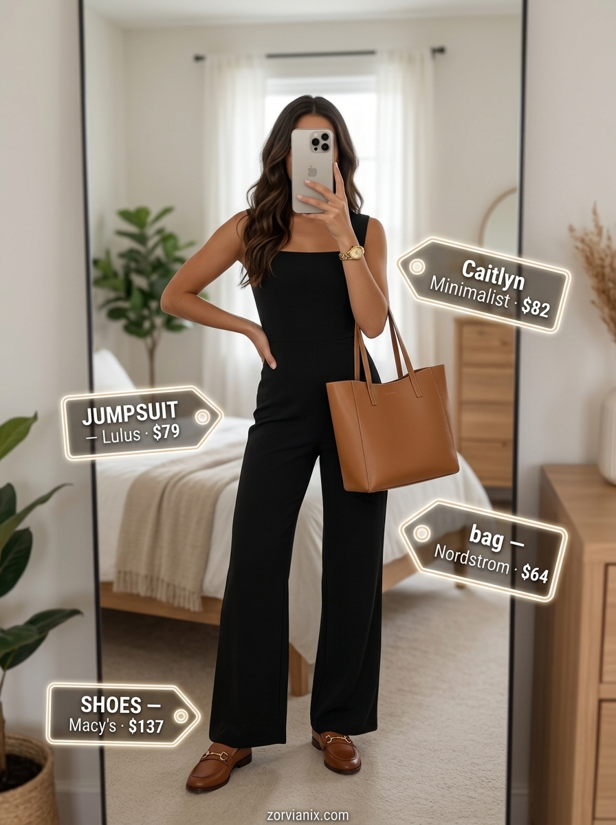 Navy and white preppy dress outfit for summer 2026, with tan loafers, structured tote, and gold watch for office casual.