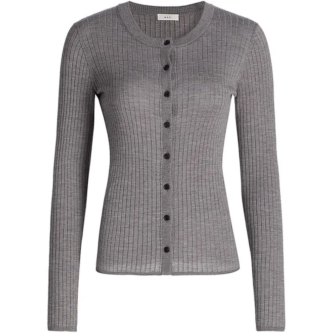 outerwear A.L.C. Women's Fisher Lightweight Merino Wool Cardigan Saks Fifth Avenue $296.25