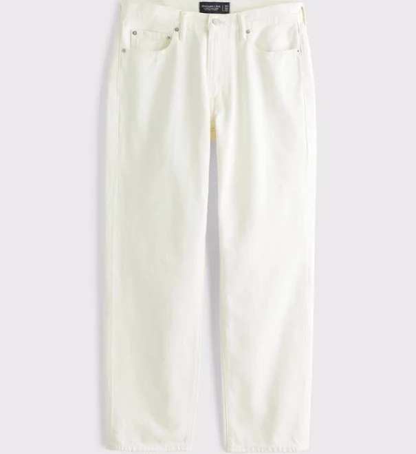 jeans Abercrombie & Fitch Men's Relaxed Straight Jeans Abercrombie & Fitch $80
