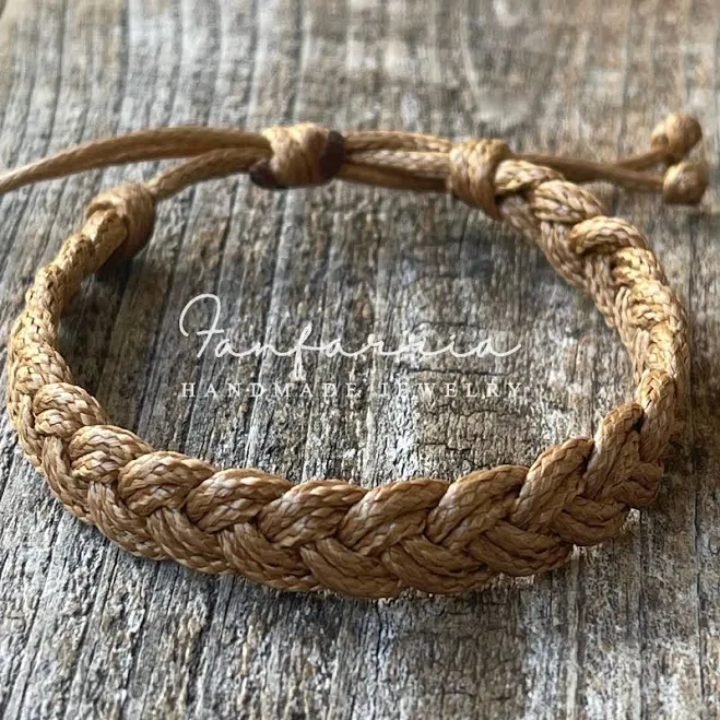 accessory Adjustable Vegan Leather Bracelet for Men Etsy - Fanfarria $12.59