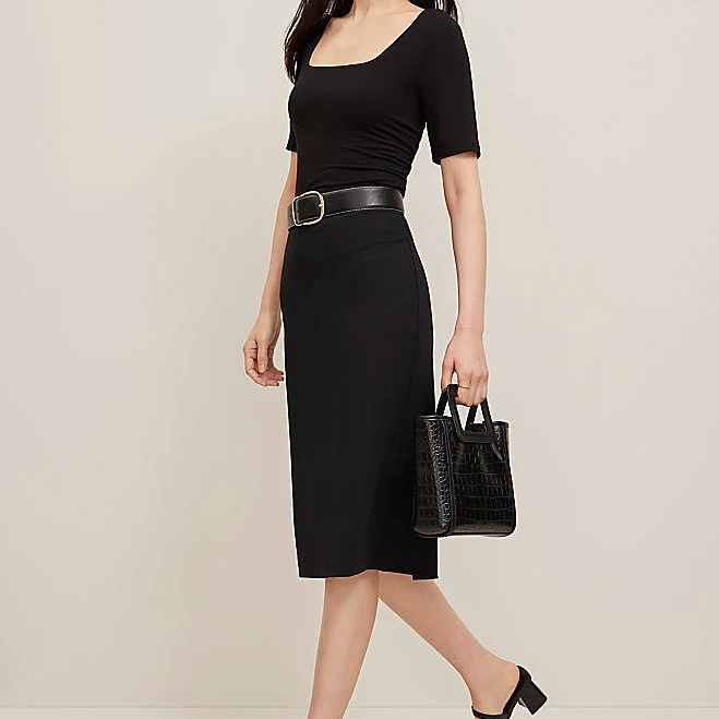skirt Ann Taylor Women's Ponte Pencil Skirt Ann Taylor $53.7