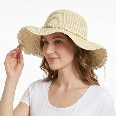 accessory Anna-Kaci Women's Wide Brim Floppy Straw Sun Hat Target $19.99