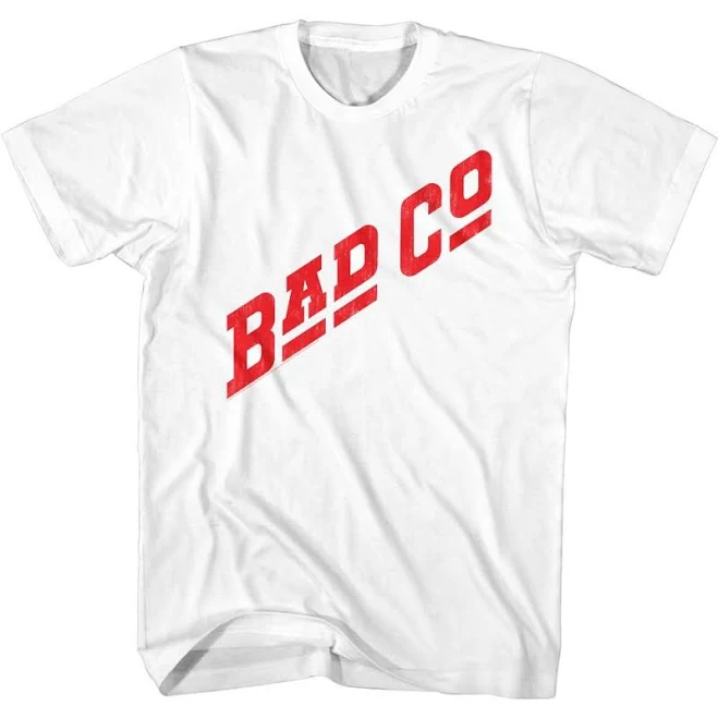 top BAD Company Men's Red Logo Short Sleeve T-Shirt Etsy - BuyCoolShirts $25.32