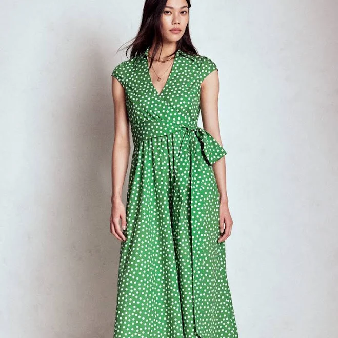 dress Boden Julia Cotton Wrap Midi Dress Boden $98.99