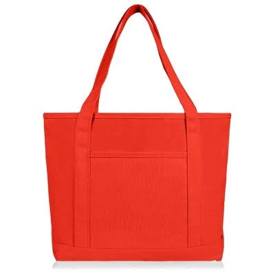 bag Dalix 20" Solid Color Cotton Canvas Shopping Tote Bag Target $19.95