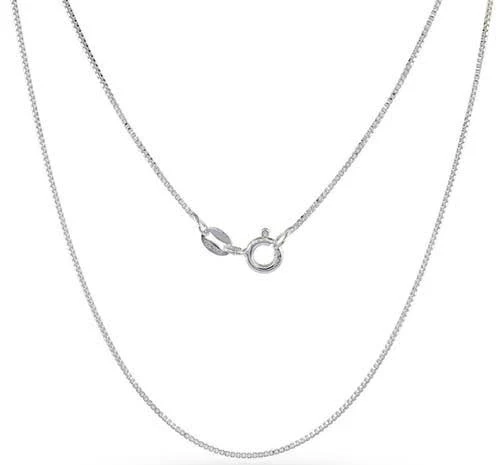 accessory Donatello Gian Women's Sterling Silver Thin Box Chain Necklace Nordstrom $47.99