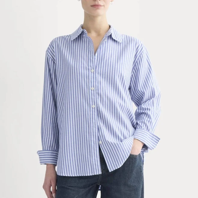 shirt Everlane Everyday Silky Cotton Shirt Everlane $69