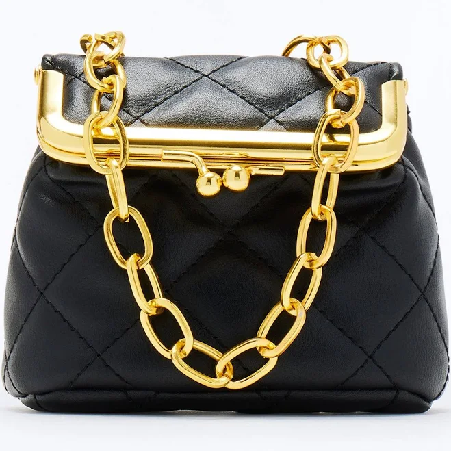 bag Fashion Nova Women's Keep The Change Mini Quilted Faux Leather Bag Fashion Nova $8.99