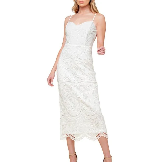 dress Flying Tomato Lace Midi Dress Nordstrom Rack $74.97