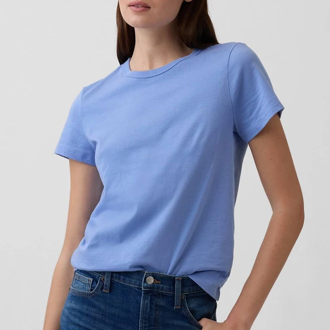top Gap Factory Women's Favorite Crewneck T-Shirt Gap Factory $9.99