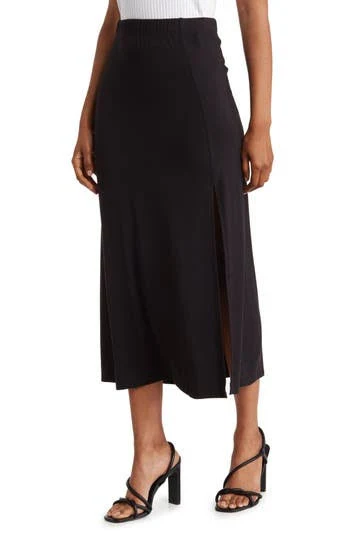 skirt Go Couture Women's Side Slit Maxi Skirt Nordstrom Rack $39.97