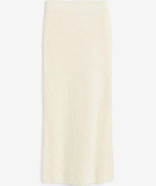 skirt H&M Rib-Knit Skirt H&M $26.99