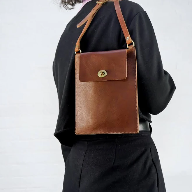 bag Italian Leather Crossbody Bag Etsy - VillageLeathers $119.56